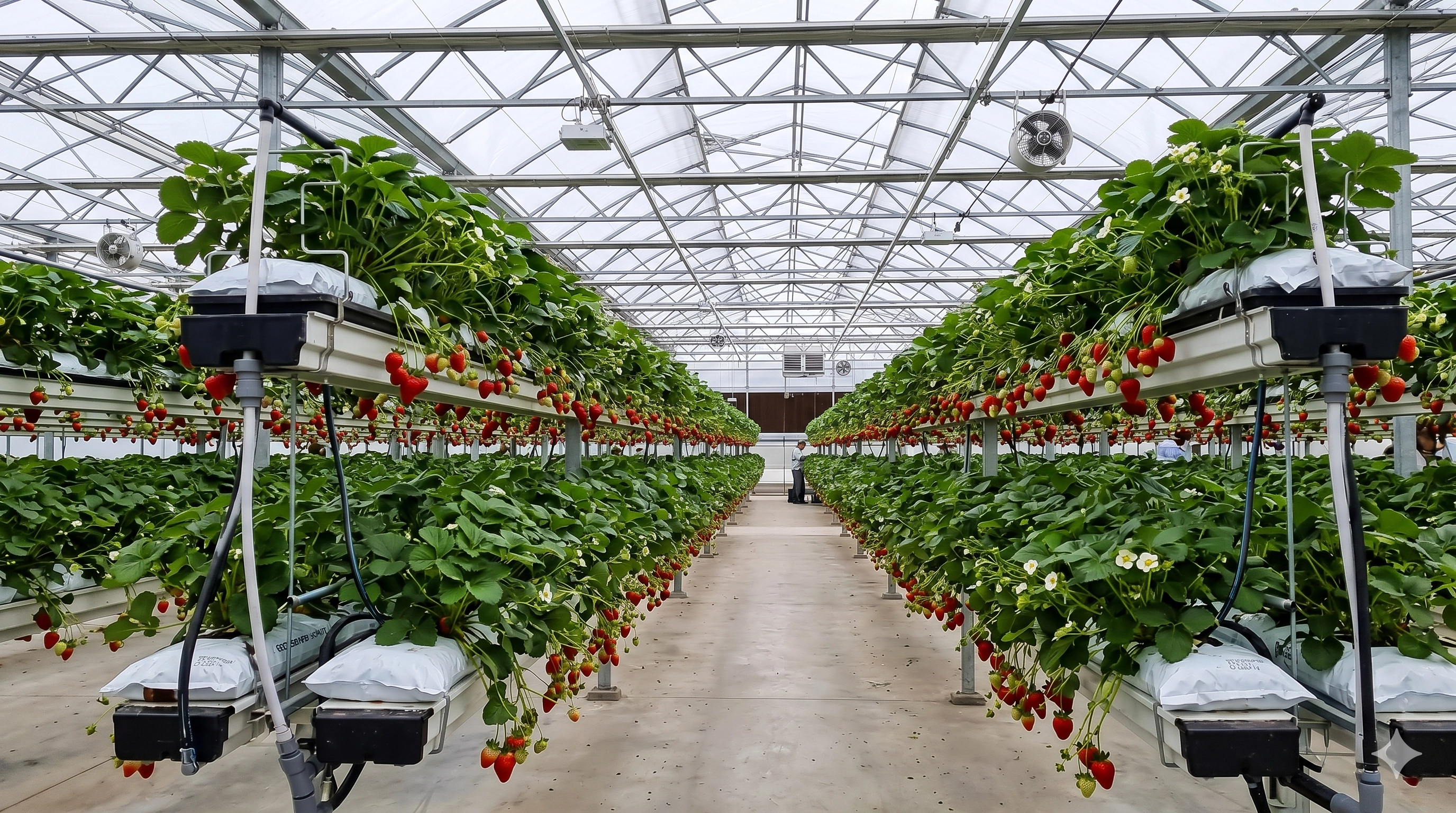 Topraksız Çilek Serası (Agro)